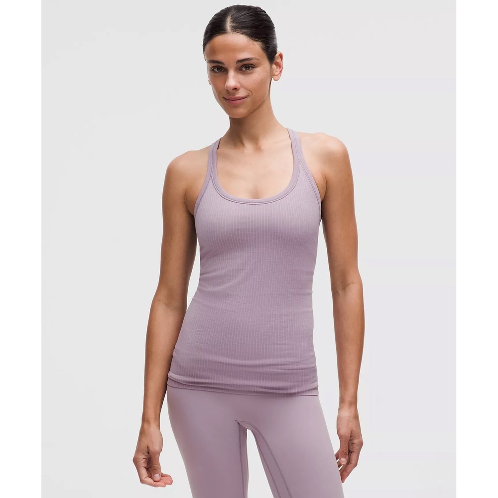 NWOT Lululemon Ebb to Street Sz 14 Tank Top Light Support Purple